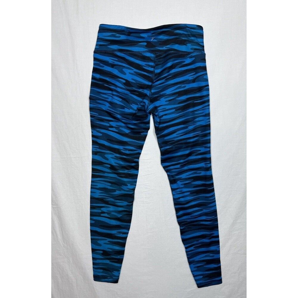Old Navy Active Go Dry Womens Leggings Size M Black Blue
